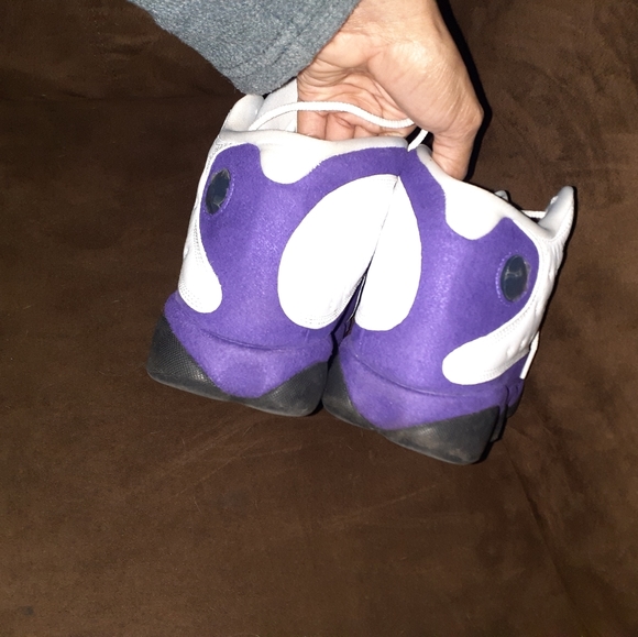 purple and gold 13s